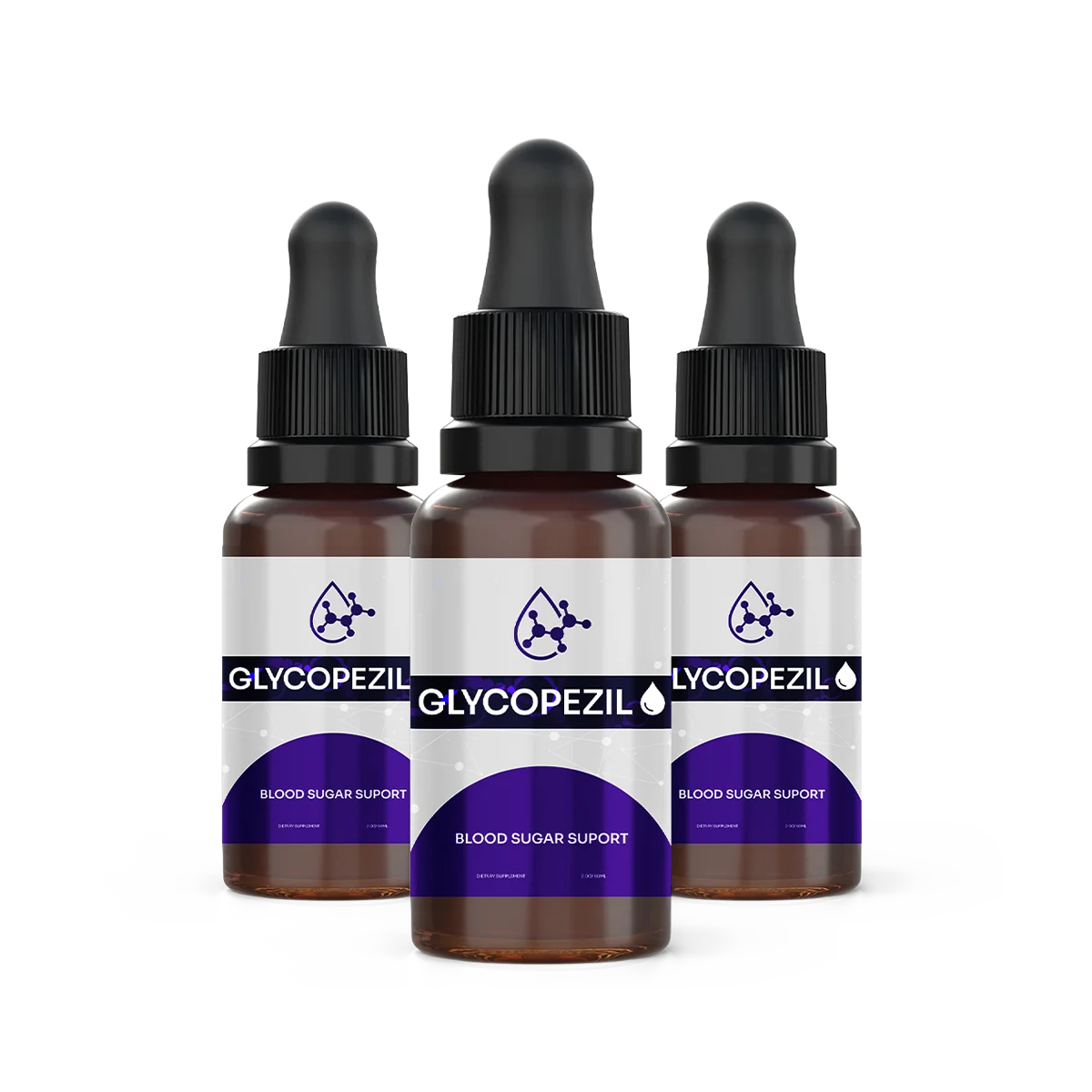 Glyco Pezil Blood Sugar Health — Front Label